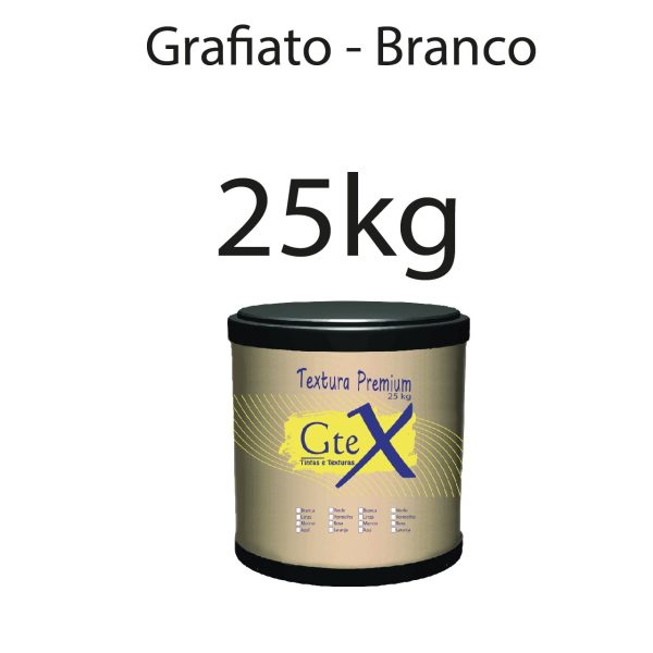 Grafiato Branco  25Kg