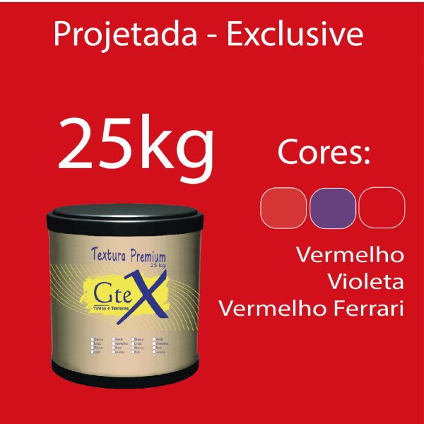 Textura Projetada Exclusive 25kg